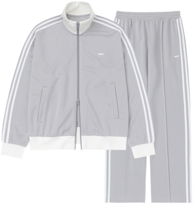 널디 NDY 클래식 NY 트랙 세트 라이트그레이 PNES26TR0135SET 377547