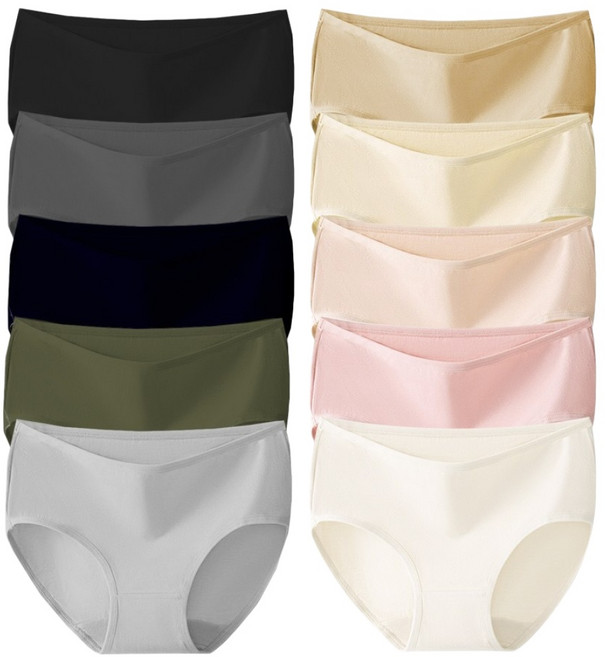 디디오 면 100 데일리 여성 삼각팬티 10종 세트 부드러운 코튼 언더웨어