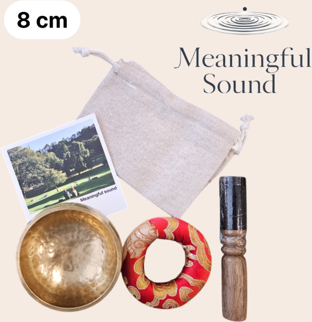 미닝풀사운드 싱잉볼 8cm 미니 명상 요가 힐링 사운드 테라피, 1개, 세트