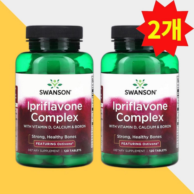 스완슨 이프리플라본 콤플렉스, 2개, 120정