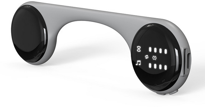 骨傳導音箱耳機藍牙音響專用神器降噪哄睡白噪音枕下助眠枕下專用, 如圖, 灰色 *骨傳導睡眠儀CY-070