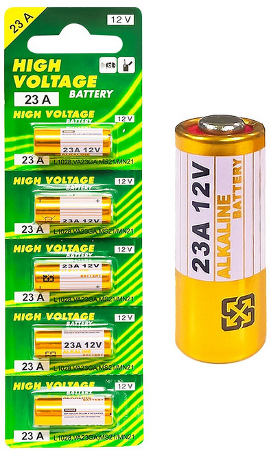 브리사 알카라인건전지 23a 12v 건전지, 1세트, 5개입