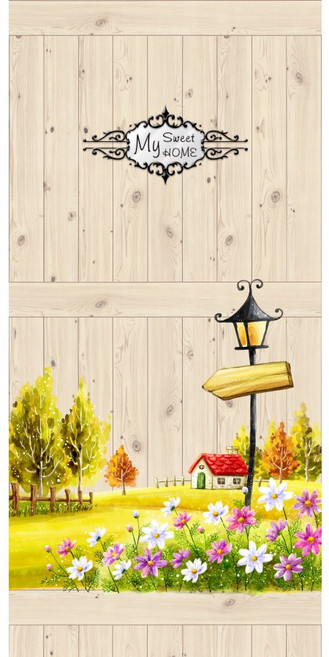 Bj그림벽지 정품/_ 현관문리폼/ 북유럽스타일 14종모음/ Bj Mural Wallpaper_고급일러스트 현관문 뮤럴 시트지_(풀필요 없는), 선택1.PP81-486