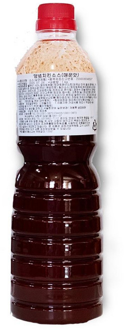 매콤 양념 치킨소스 1kg 매운맛 양념치킨양념 치킨양념소스, 1개