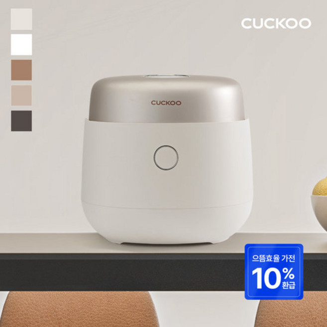 ) 쿠쿠 6인용 트윈프레셔 사일런스 IH압력밥솥 P-TR0610, 그레이스브라운(CRP-NHTR0610FB)