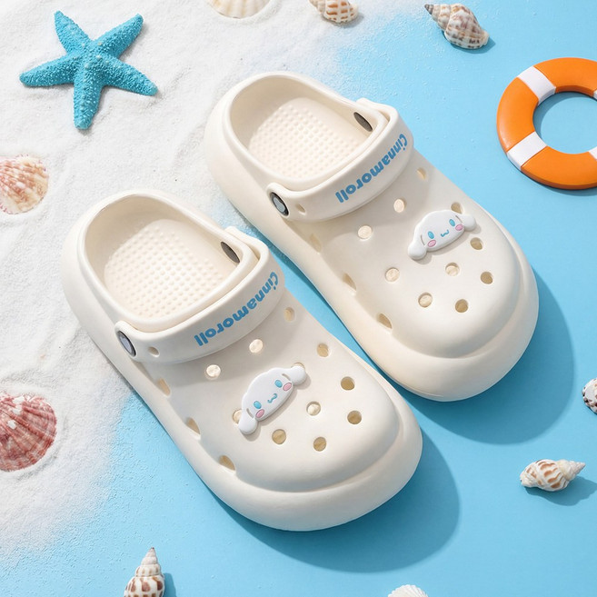 PWX Sinamolol 올리브 여성용 주니어 학생 EVA 아쿠아 샌들