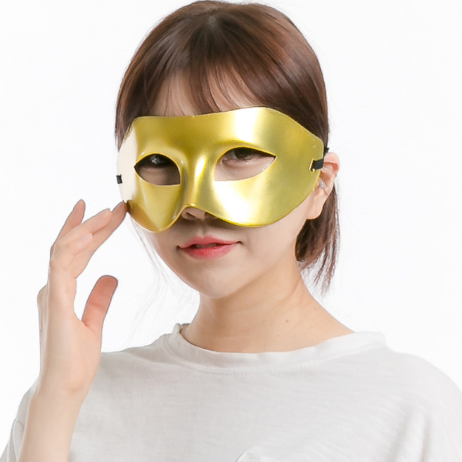 파티쇼 청동 반가면 오페라 유령 가면 파티 공연 분장 소품, 골드