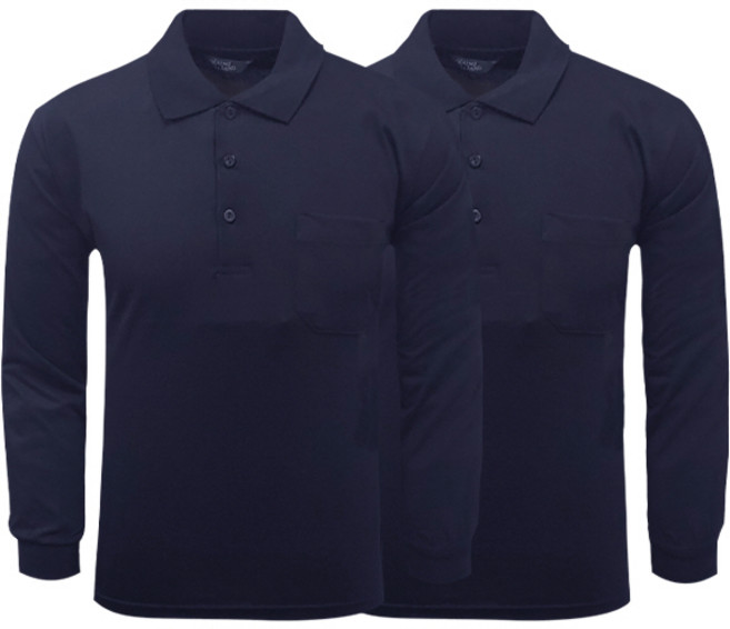 1+1 나인앤나인 데일리 무지 30수 카라 긴팔티셔츠