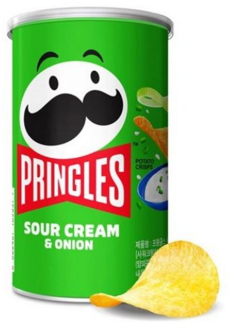 프링글스 사워크림 앤 어니언, 53g, 4개