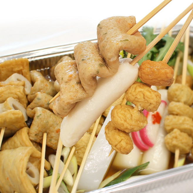 [자연애레시피] 프리미엄어묵탕 밀키트 모듬 고급 어묵꼬치 물떡꼬치 캠핑용, 1개, 2kg