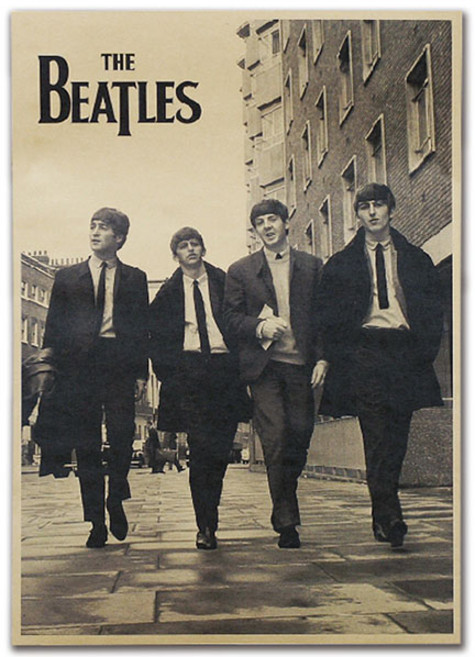 룸플러스 빈티지 영화포스터 비틀즈A B022