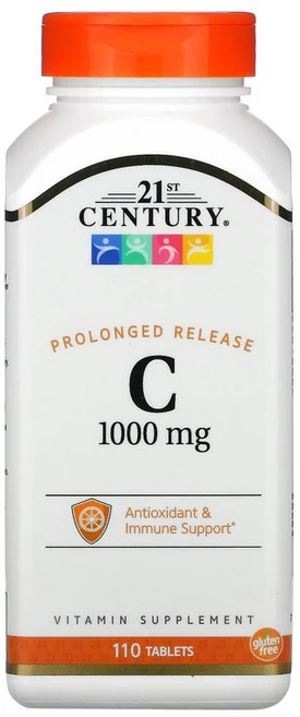 21st Century 21세기 센트리 츄어블 C 오렌지 맛 500mg 110정 비타민C 아스코르브산 함유, 1개, 110개 - 쿠팡