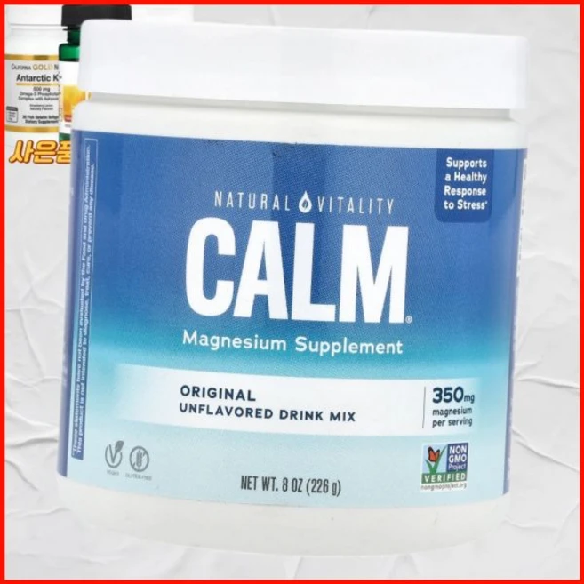 내추럴 바이탈리티 CALM 마그네슘 드링크 믹스 오리지널 226g 미국내수 바이탈리티내추럴, 내추럴 바이탈리티 CALM 마그네슘 드링크 믹스 오리지, 1개 - 쿠팡