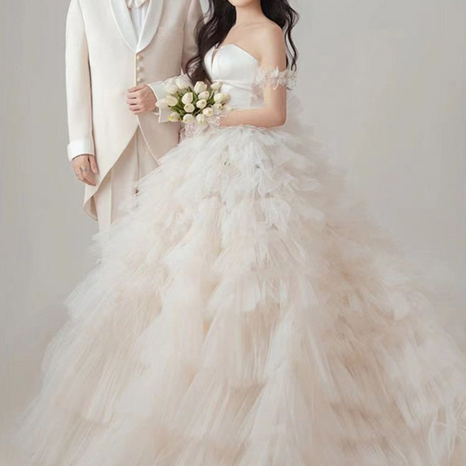 아트박스/교복몰 교복몰 화이트 데스티니 웨딩촬영 플라워