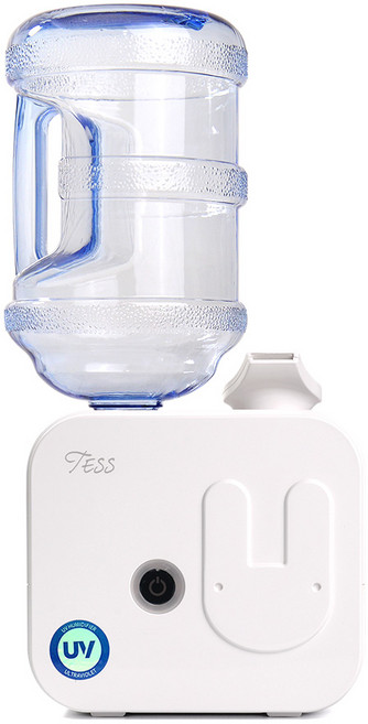 테스 보틀형 가습기, 700W화이트+1리터생수병포함