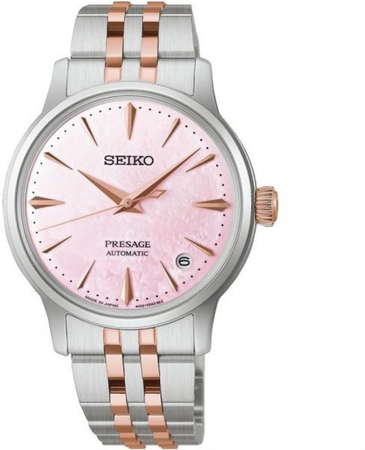 [Seiko] 세이코 프레사지 사리270 칵테일 타임 연한 분홍색 그라데이션