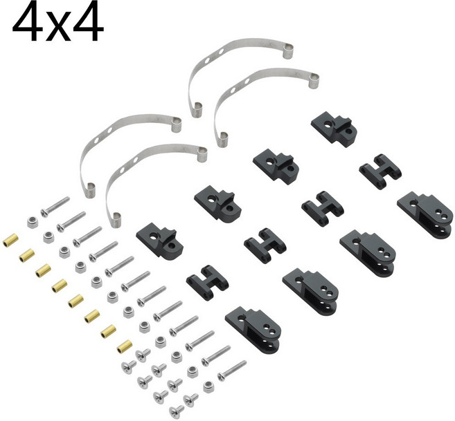 B14 6x6 서스펜션 스프링 WPL B16 부품 B36 B24 자동차 JJRC 4x4 1/16 Q63 업그레이드 리프 쇼크 RC B1 업소버 스틸 Q75 Q60, 1개, Bla 4x4
