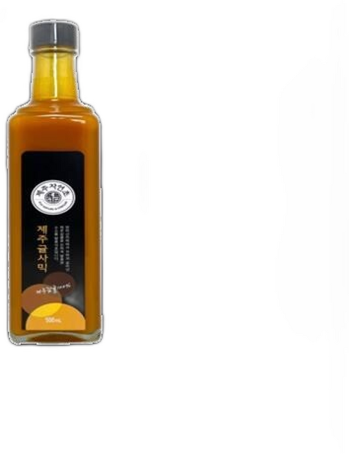 제주귤사믹 제주도 감귤로 만든 발사믹형 식초, 500ml, 1개