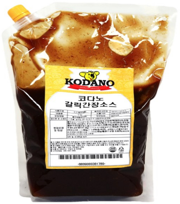 코다노 갈릭간장소스 2KG BOX, 10개