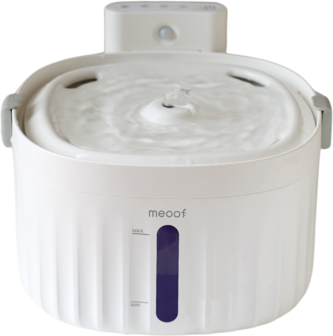 meoof 無線寵物飲水機 2L, 充電版(陶瓷水盤), 1個