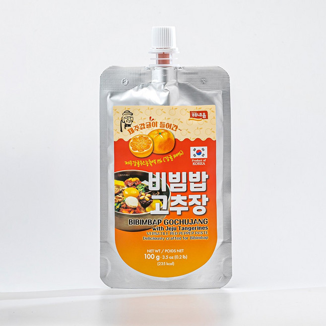 해내음 비빔밥 고추장 100g 간편 양념 만능소스 외국선물 여행용, 1개