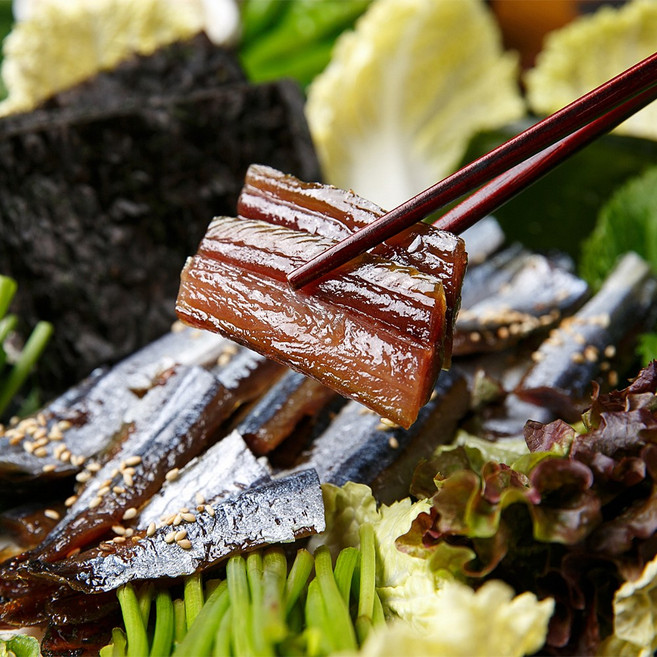 포항 구룡포 꽁치 과메기 반손질 완전손질 과메기 야채세트, 반손질 20미 + 야채세트(초장포함), 1개