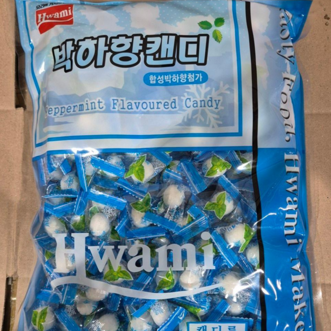 화미 박하향캔디, 800g, 1개