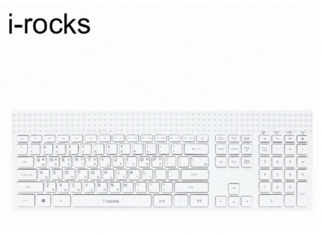 아이락스 K23W 브릭 유선 레고 키보드 화이트 USB, 1개