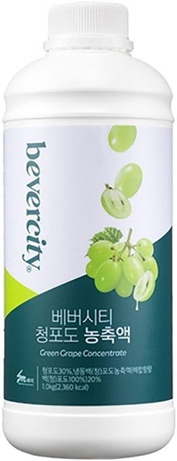 베버시티 세미 청포도 농축액, 1kg, 1개
