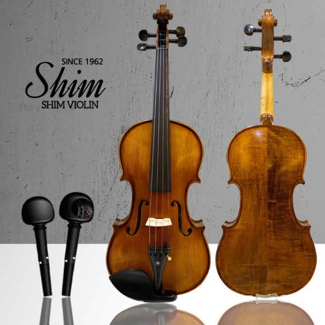 심 바이올린 입문용 연습용 SV-300 이지펙 장착 풀패키지, 1/4, 1개