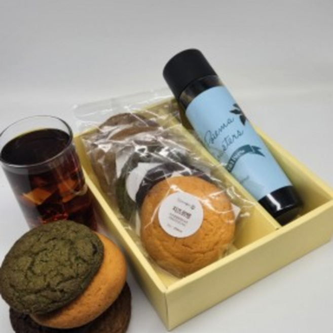 뜨랑슈아 맛있는 빵과 쿠키 커피 선물세트, 4) 파운드 케익(모카), 1개