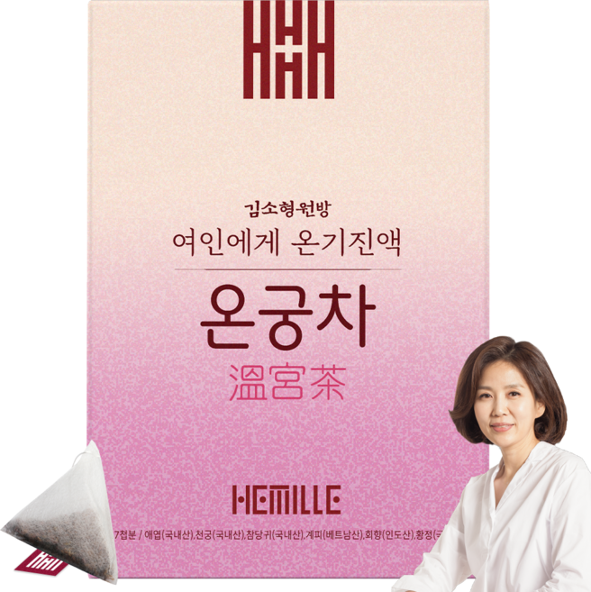 헤밀레 김소형 원장 여인에게 온기진액 온궁차 티백, 3g, 7개입, 1개