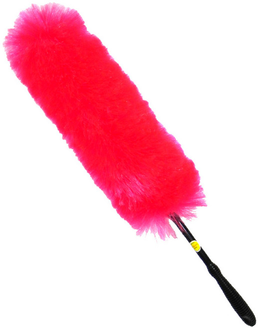 오필리아 먼지털이개(대) 더스터 먼지제거 정전지 먼지털이 차량용 총채, 레드, 1개