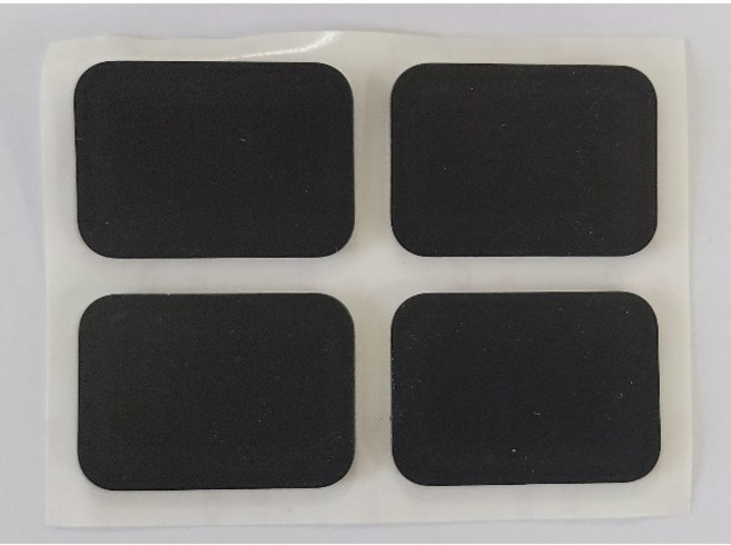 메이호 정품 태클박스용 미끄럼방지 고무패드, 1개