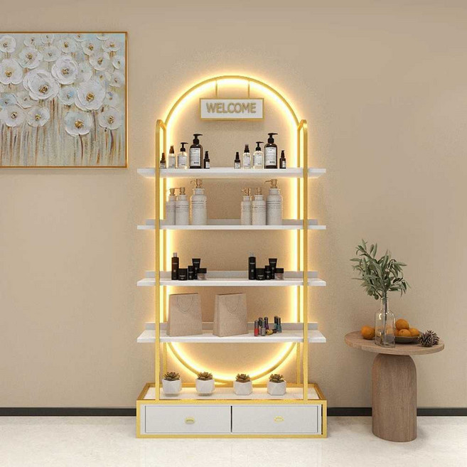 미용실 진열대 헤어 케어 제품 진열장 뷰티샵 네일샵