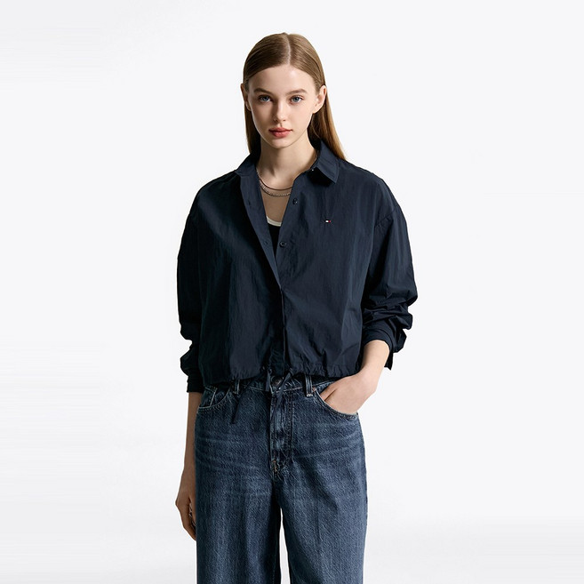 타미힐피거 나일론 블루종 셔츠 (T22F1WSH070WT2C1G)