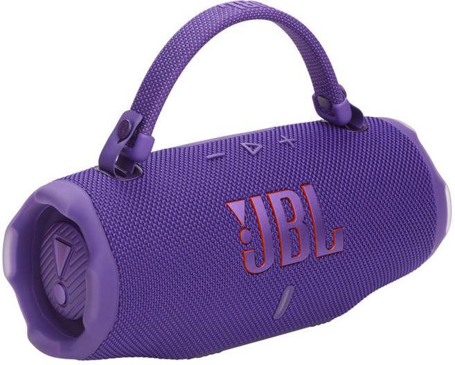 삼성공식파트너 JBL CHARGE6 블루투스 스피커 AI 사운드부스트 24시간재생 보조배터리기능 Aura cast IP68 방수방진 핸드스트랩 야외 아웃도어 캠핑 무선 스피커, 퍼플