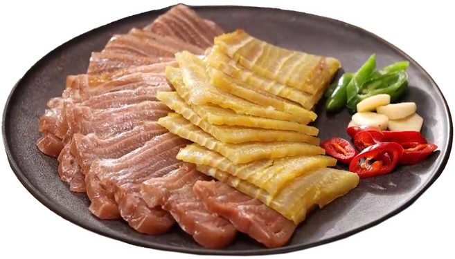 [TTP INC] 영양소 풍부한 건강야식 술안주 식사접대 이레밥상 돈피편육 2종/대용량 구성, 2세트, 540g