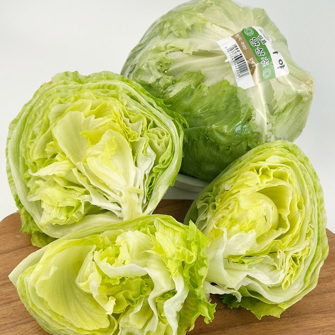 국내산 양상추 아삭 신선한 샐러드 야채 채소, 6개, 600g