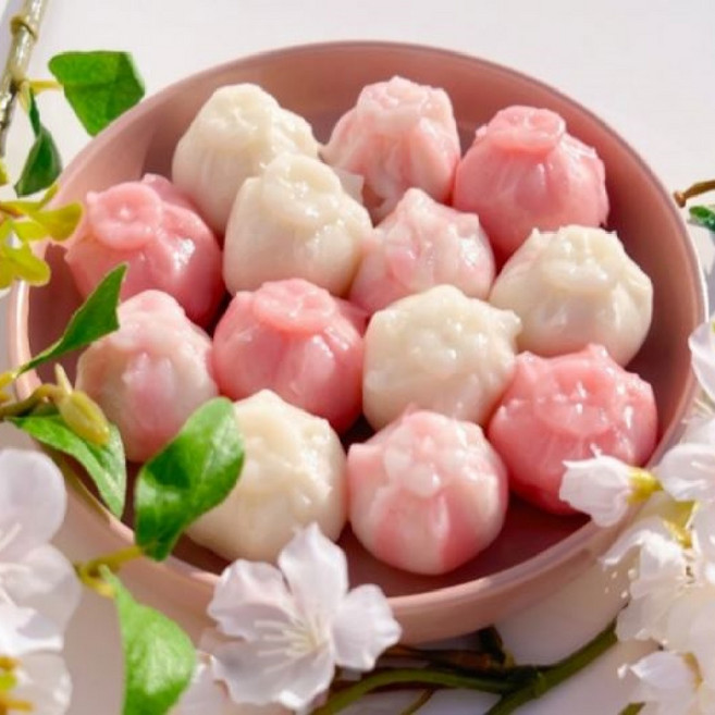 [한정수량] 국내산 쌀 벚꽃 앙금떡 300g, 1개