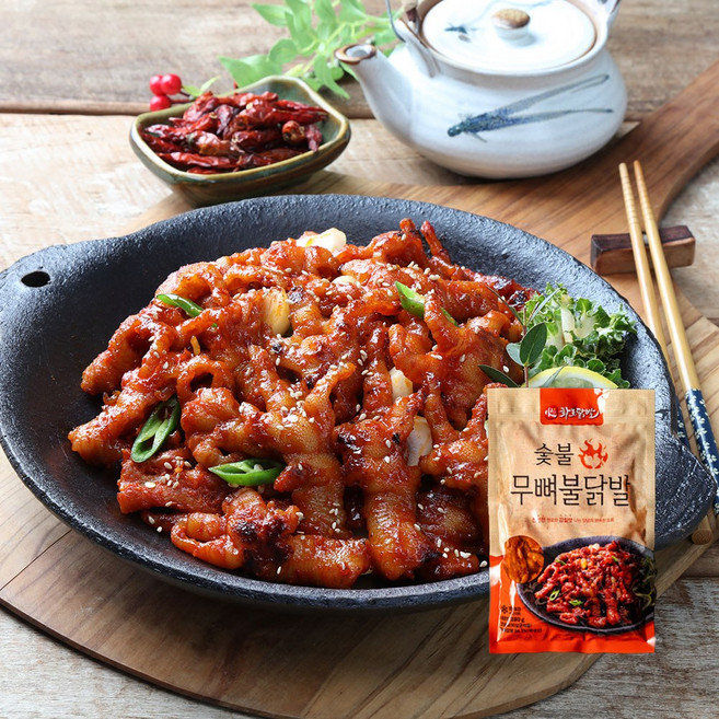 피에이미트마켓 숯불 무뼈 불닭발280g, 280g, 1개