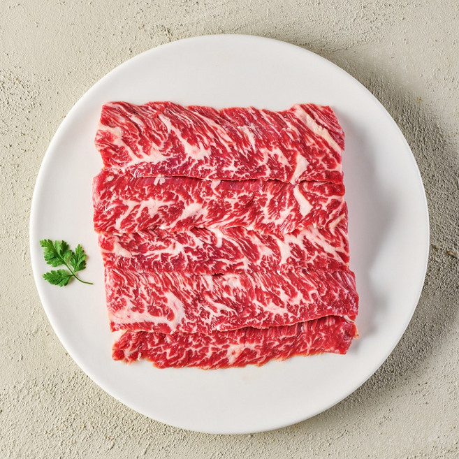 도담우 국내산 부드러운 안창살 소고기 특수부위 로스용 구이용 (와사비솔트 증정), 5개, 200g