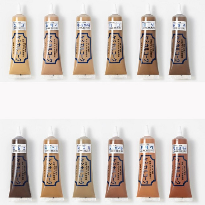 마루바닥 보수 찍힘 보수제 우드 필러 강화마루 강마루 타일 틈새 메꾸미 매꾸미, 1개