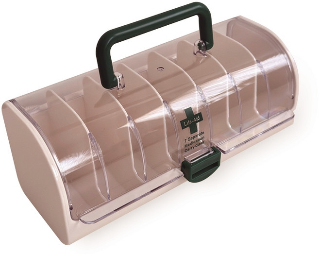 신코 일주일 약보관함 요일별 약국약 조제약 수납함, 1개