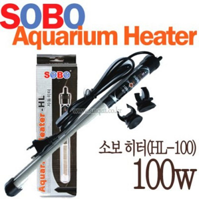 영아쿠아 소보 히터 HL-100 100W 어항 히터, 소보 히터 100W HL-100, 1개