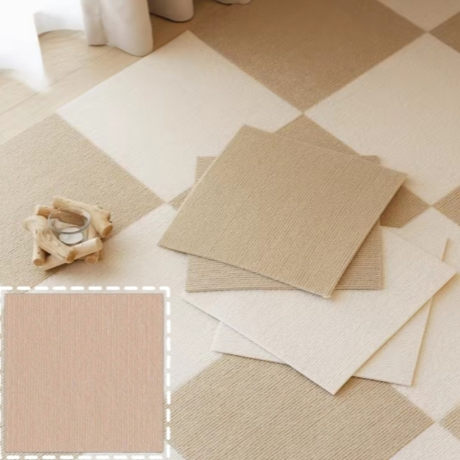 미끄럼방지 흡착 타일 카페트 다용도 접착식 소음완화 셀프인테리어 바닥재