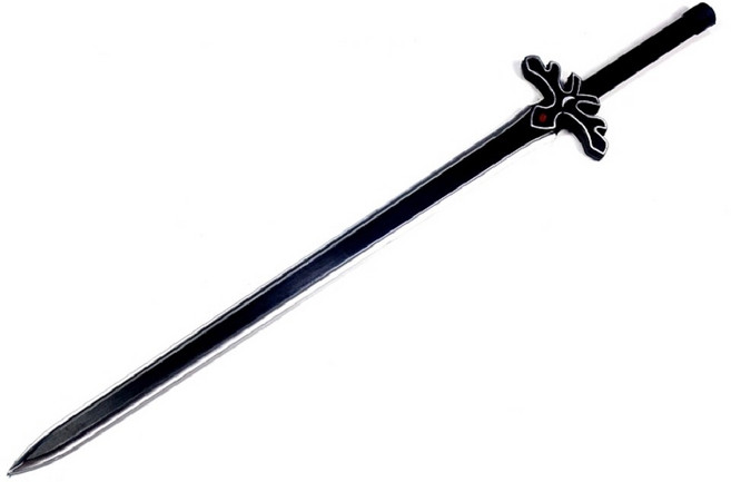 소드아트온라인 코스프레 청장미검 밤하늘의검 키리토