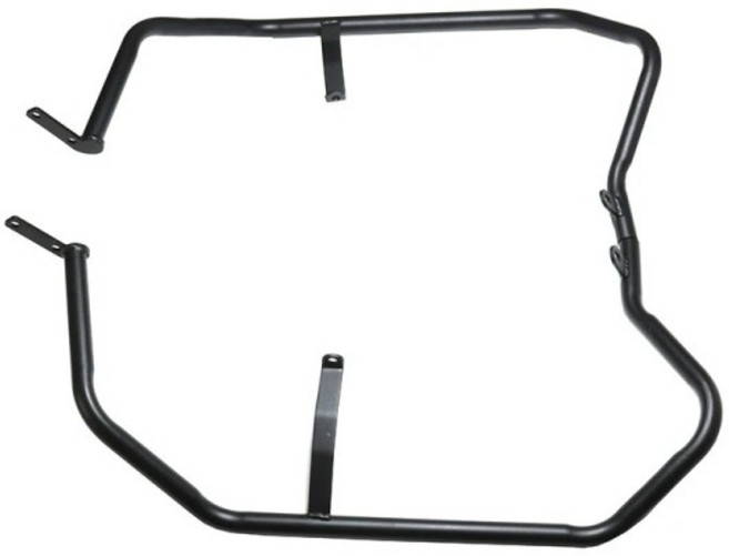 납품전문 BMW K1600B 오토바이 수정 된 후면 범퍼 사이드 박스 보호 바, 02 Chrome