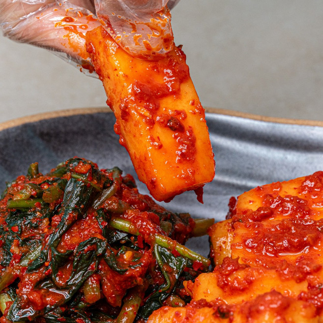 새벽팜 총각김치 국내산 100% 전라도김치 참매실 새벽김치, 2kg, 1개