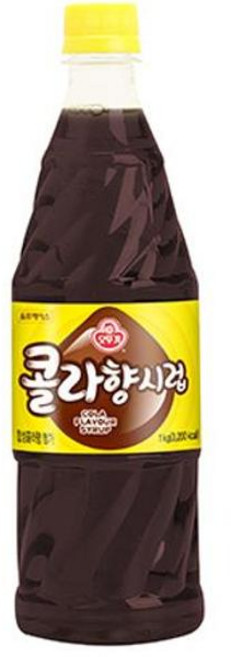 오뚜기 홈카페 아이들 간식 콜라향시럽 모히또 1kg, 1개